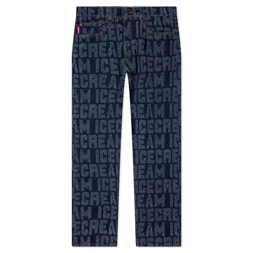 Icecream Sweet Tooth Strawberry Fit Jeans - Blue Moon Size 34x34
